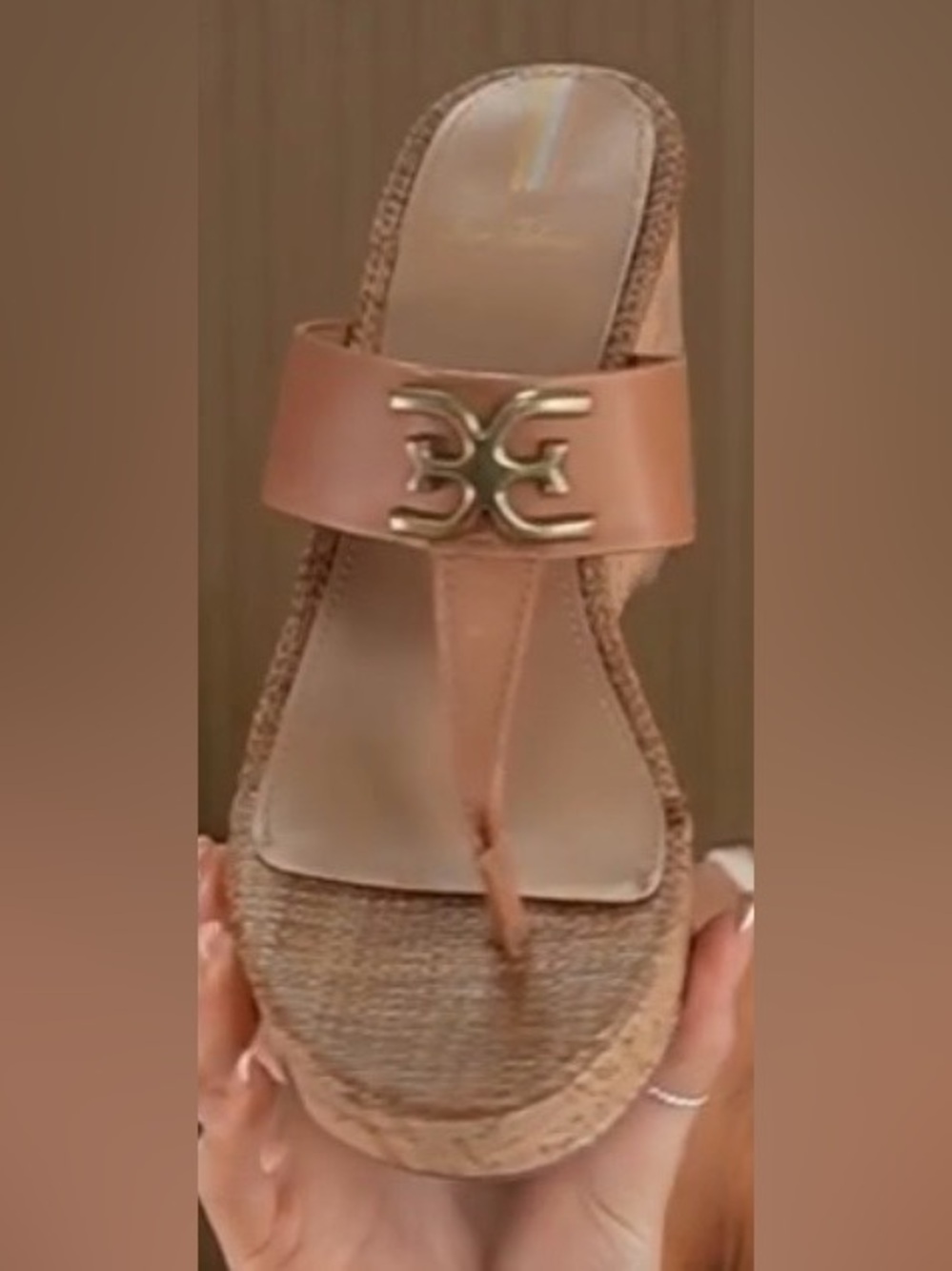 Sam Edelman Yardlie Wedge Sandal.  NIB. 
Size: 10M. Retail: $150. Asking: $89.